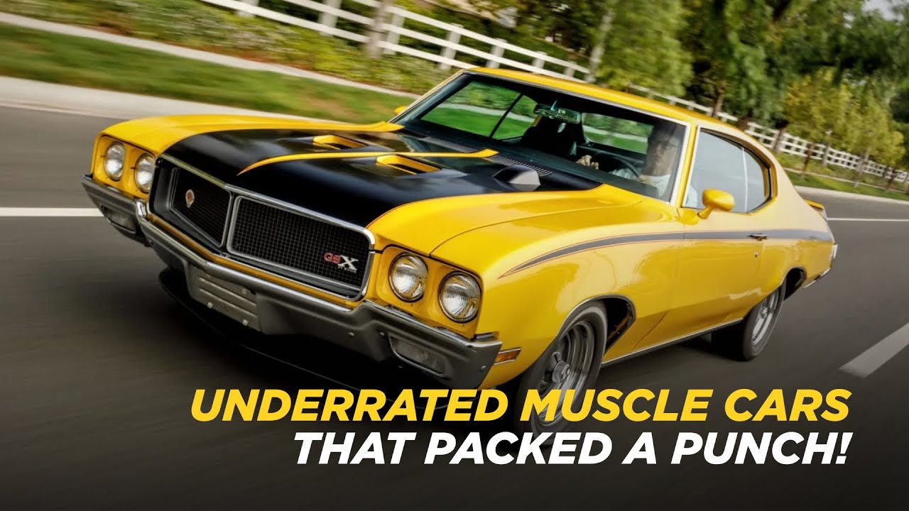 Underrated Muscle Cars That Packed a Punch!