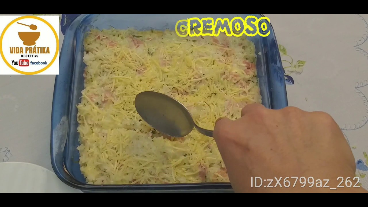 ARROZ CREMOSO NO MICROONDAS