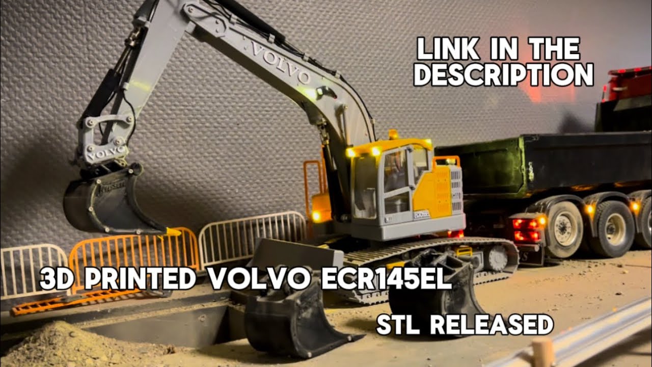 1/14 3D printed volex eRC145el | STL’s released