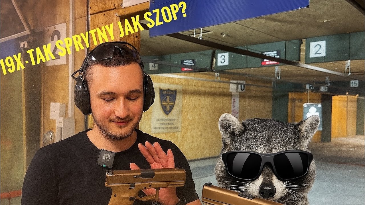 VLOG #1: GLOCK 19X - CZY COYOTE JEST R&Oacute;WNIE SPRYTNY CO SZOP? 🦝