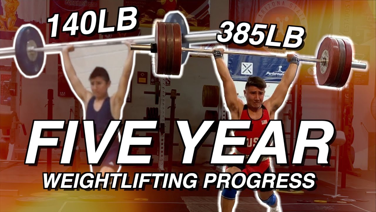 5 Year Weightlifting Progress | Olympic Weightlifting