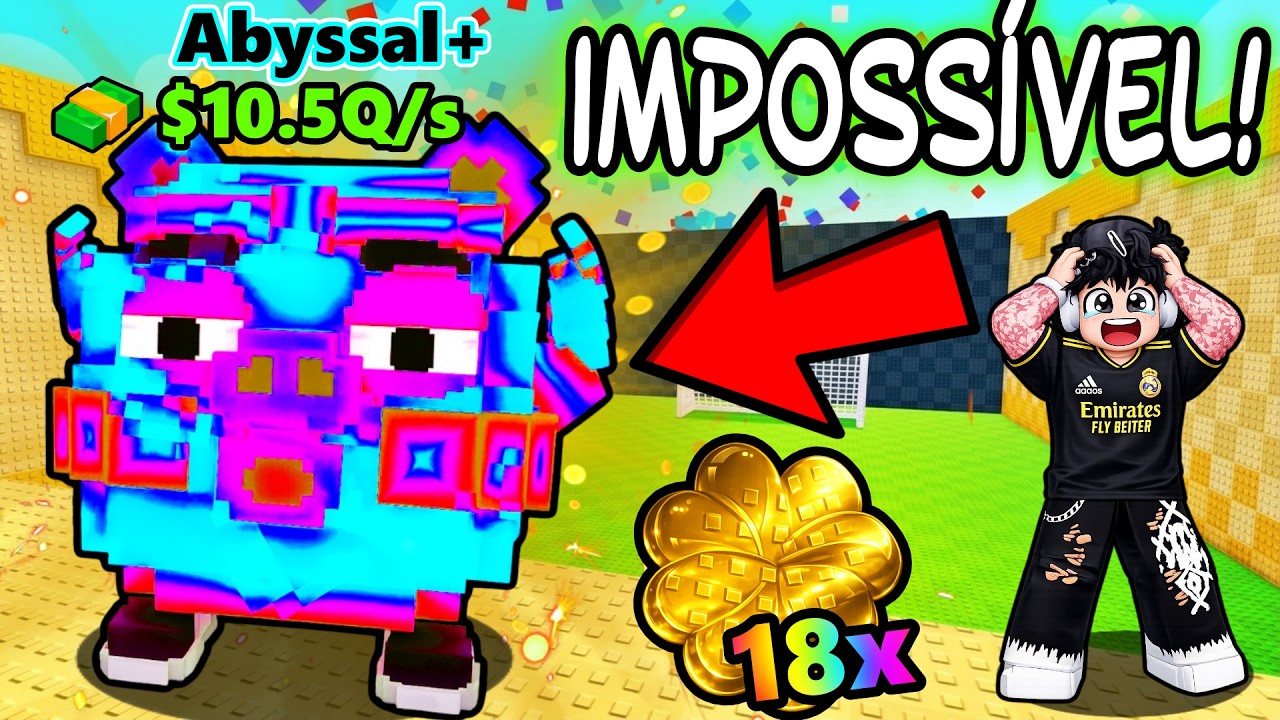 FIZ A MELHOR TROCA EM ABYSSAL DA MINHA VIDA! No CHUTE UM BLOCO DA SORTE