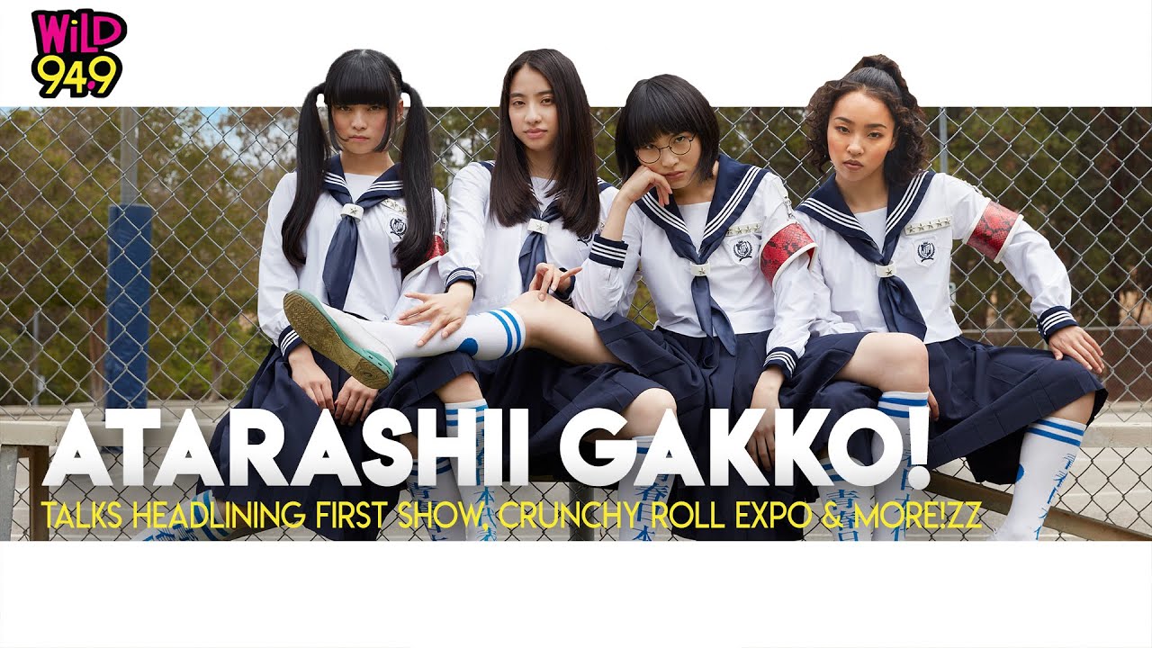 ATARASHII GAKKO! Talks Headlining First Show, Crunchy Roll Expo & More!