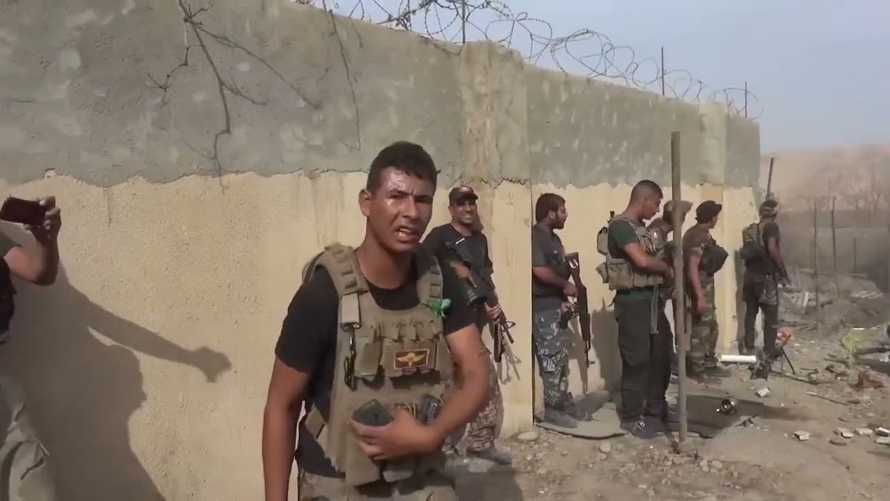 ابطال جهاز مكافحة الارهاب في مصفى بيجي خلال المعارك مع د1عش