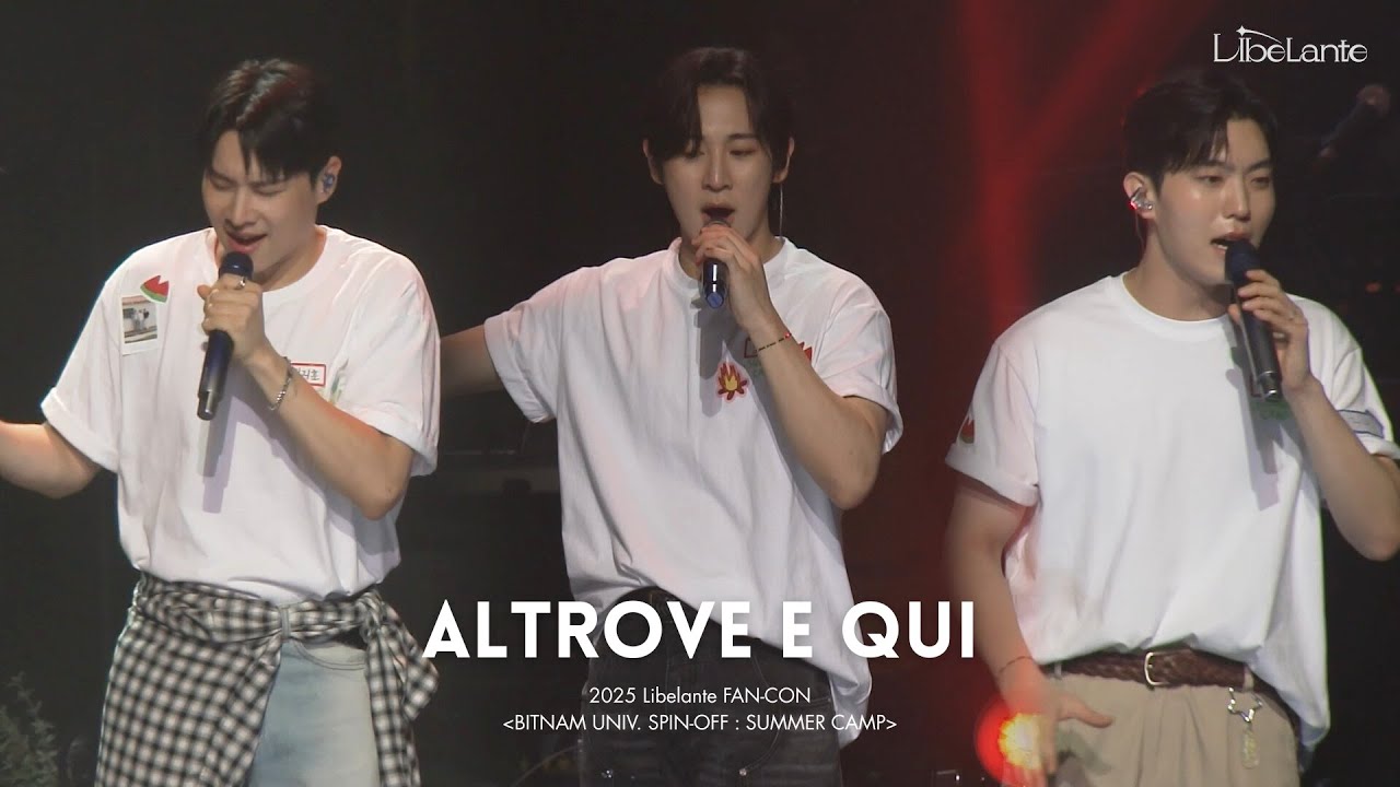 Altrove E Qui - 리베란테 Libelante | LIVE CLIP