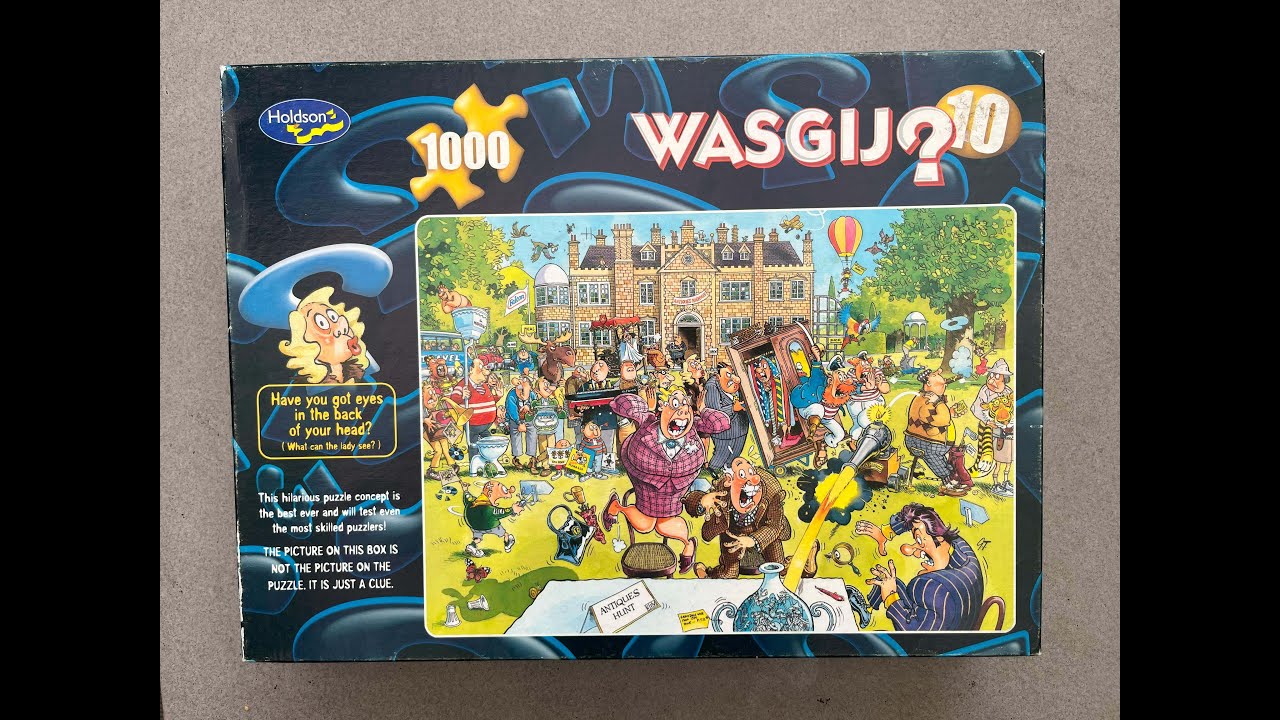 Wasgij Original 10   Antiques Hunt