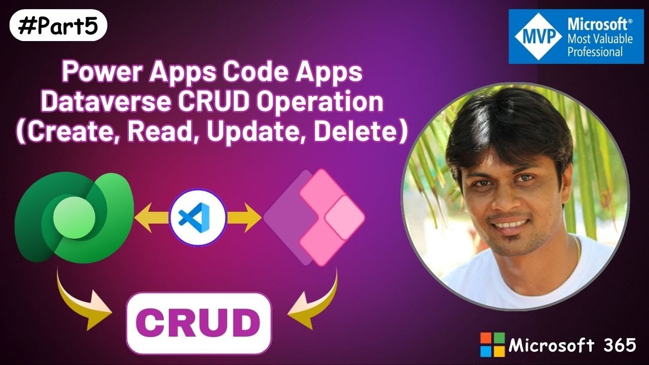 Приложения Power Apps Code: Dataverse CRUD (Создание, Чтение, Обновление, Удаление) – Пошаговое р...