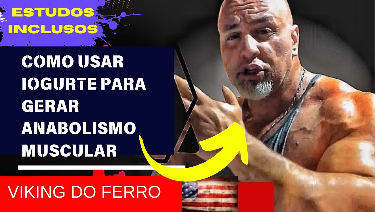 APRENDA ! COMO USAR IOGURTE PARA GERAR ANABOLISMO MUSCULAR !  #hipertrofia #monstro #saude #testo