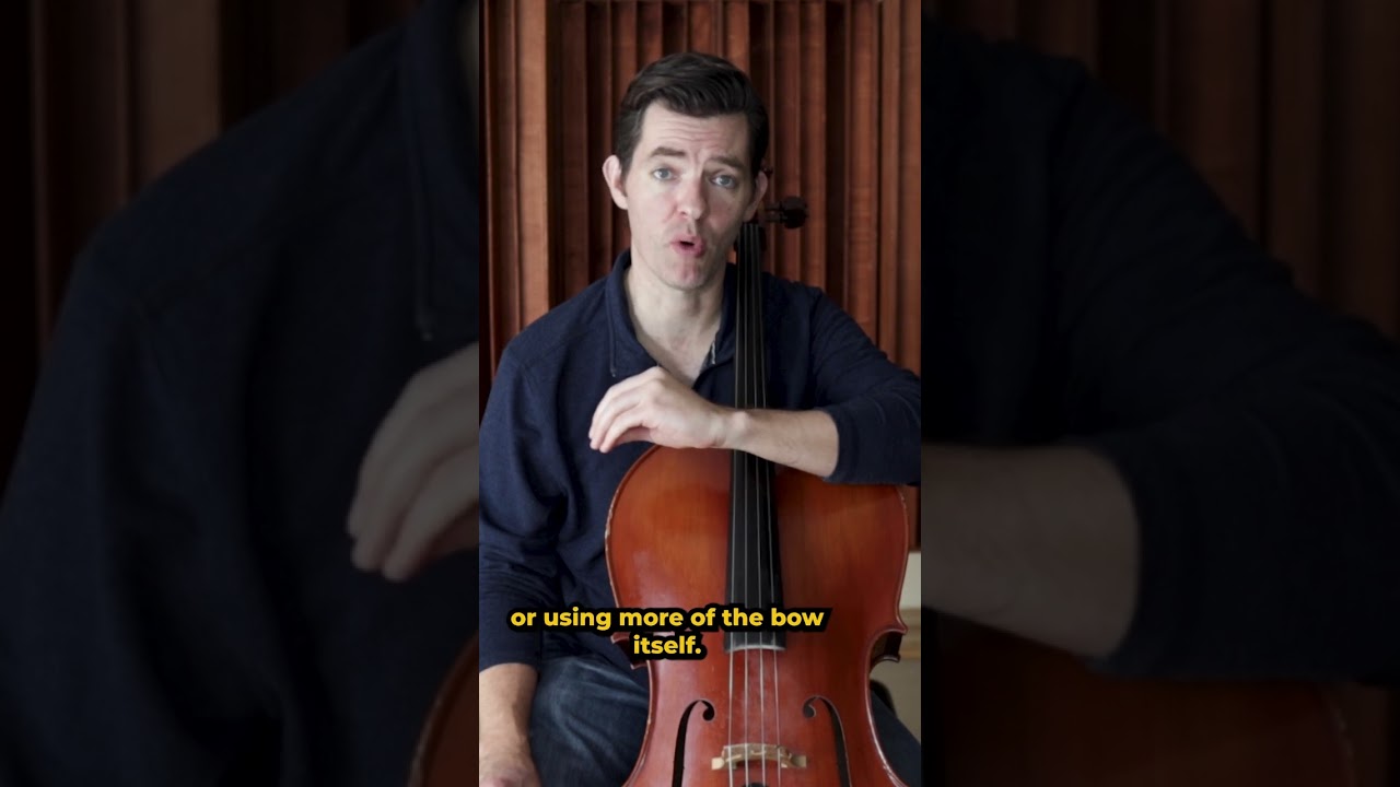 3 Ways To Improve Sound Production on the Cello