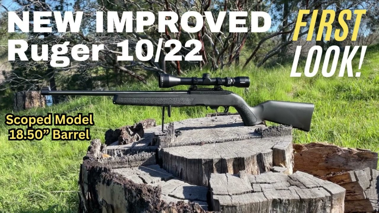 2026 New Updated Ruger 10/22 model overview. 18.5 inch barrel 22lr