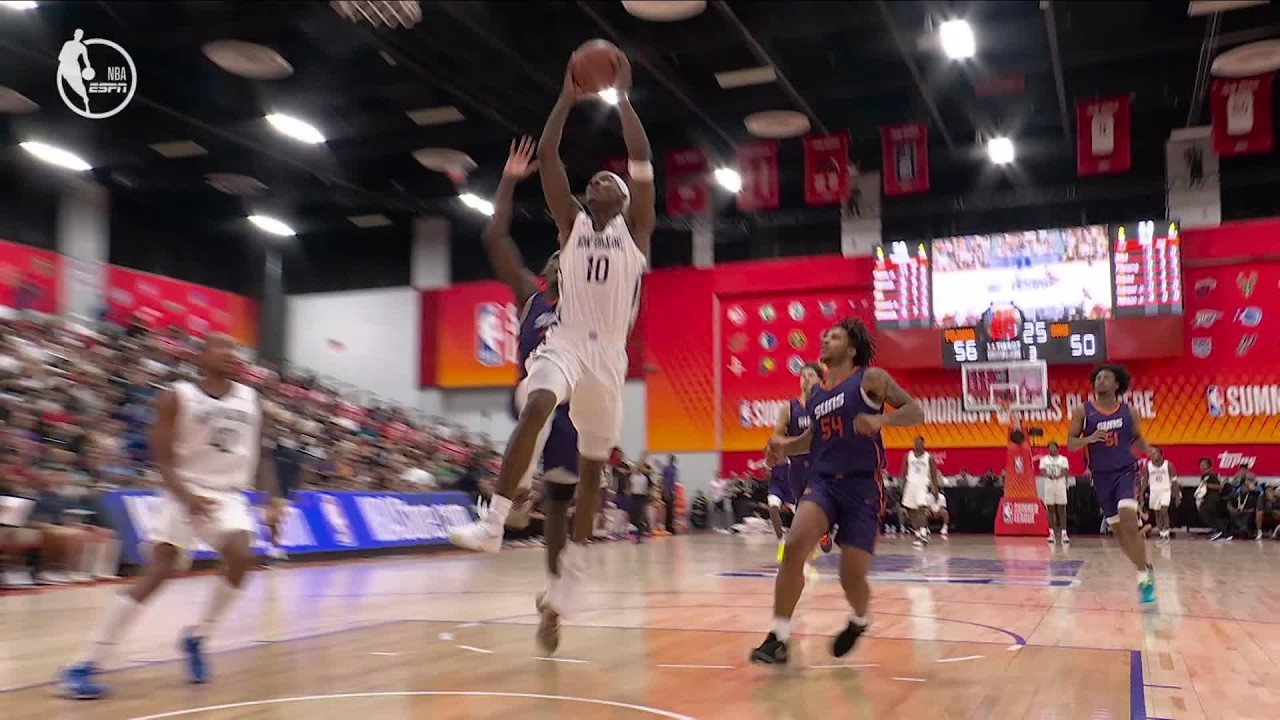 Jaron Pierre Jr. Highlights vs. Phoenix Suns | 2026 Pelicans Summer League 7/12/26