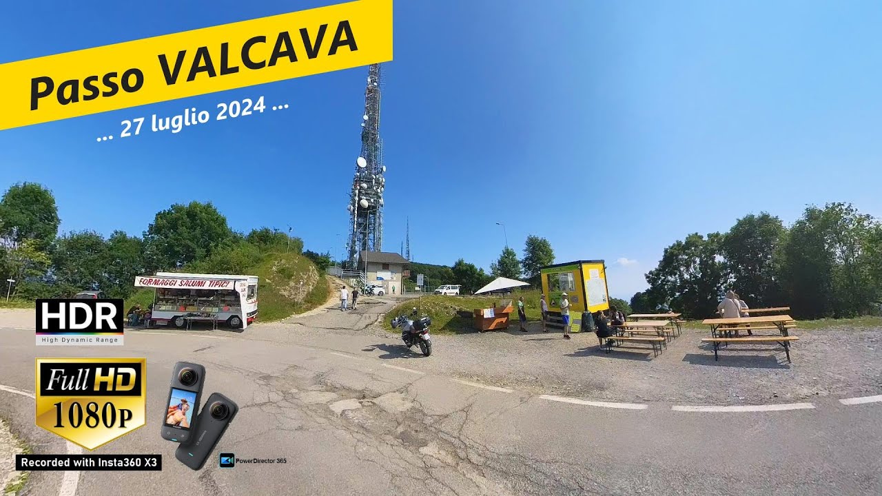 Discesa dal passo Valcava (BG) in Full-HD 27-7-2024