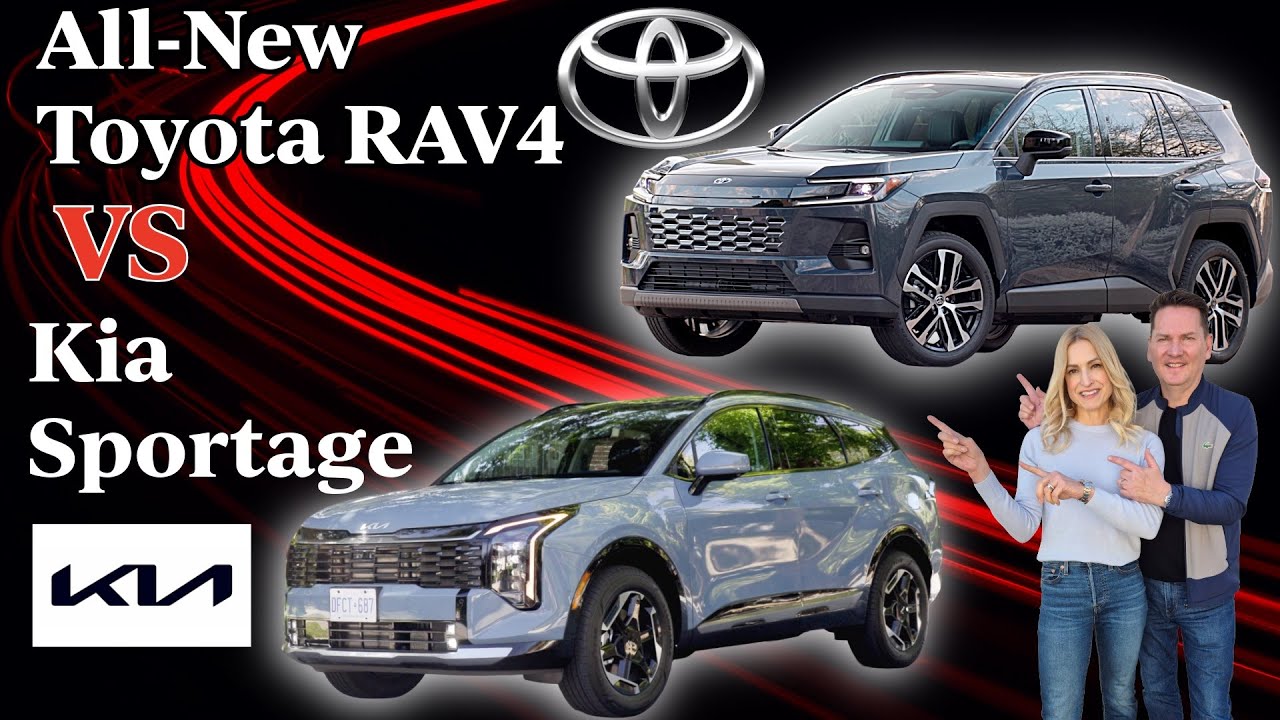 Абсолютно новый Toyota RAV4 2026 года или Kia Sportage? Что вам подходит?