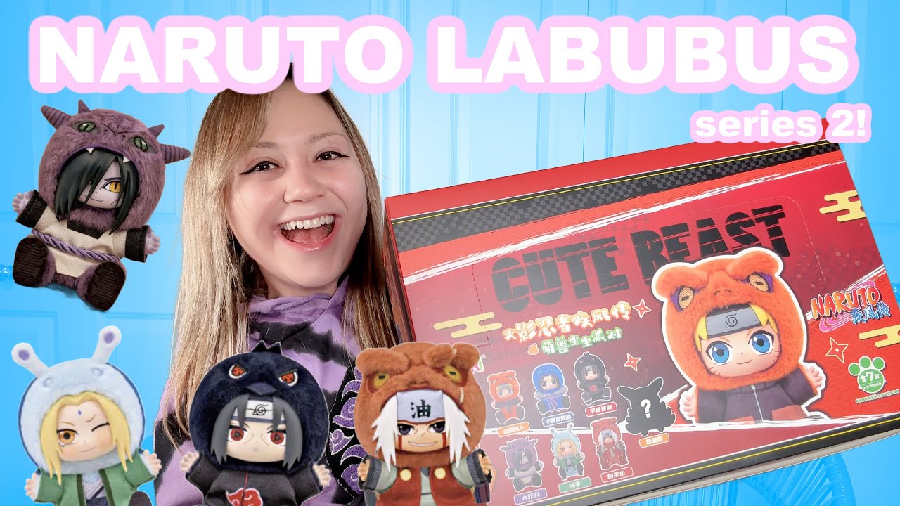 NARUTO LABUBU Series 2 FULL SET Unboxing!