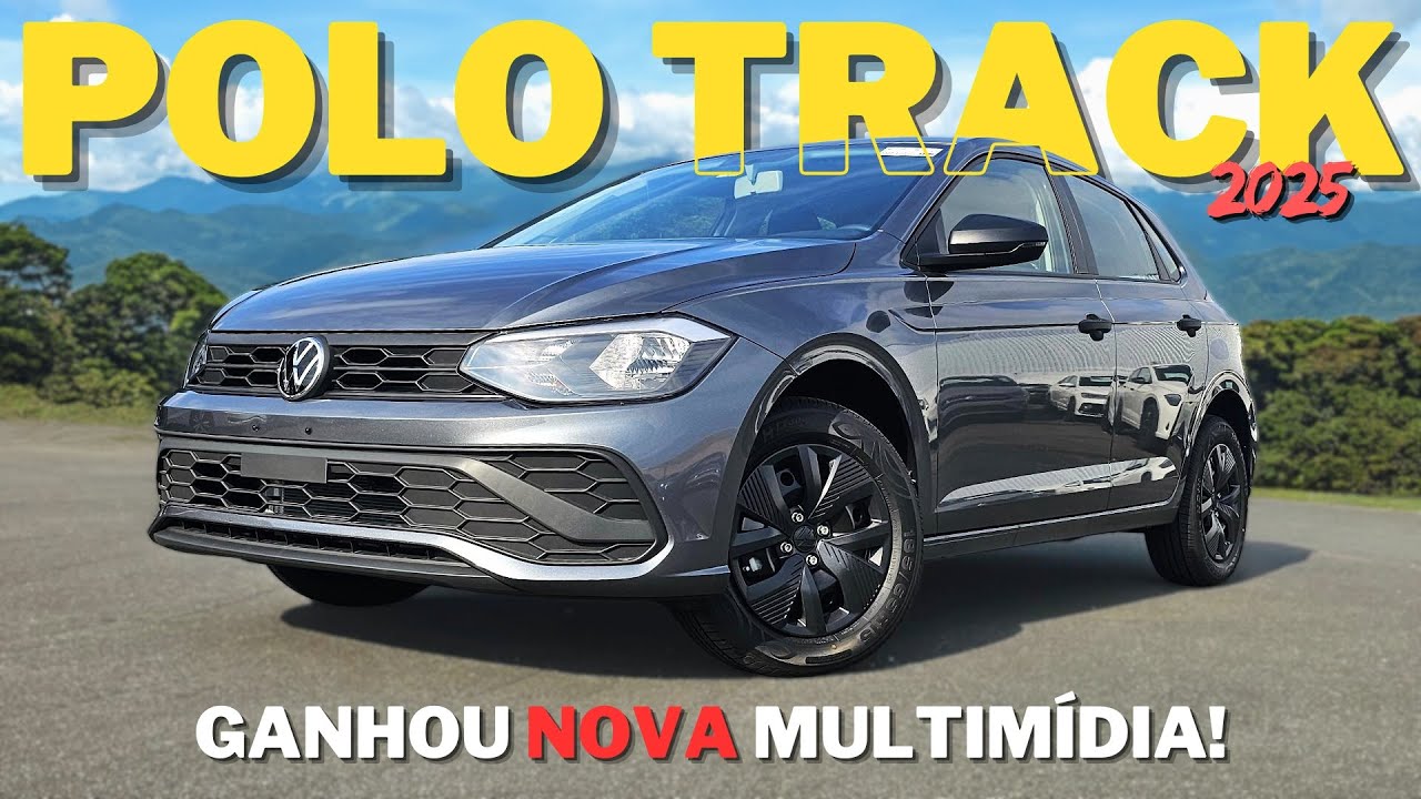 Polo Track 2025 ganhou VWPLAY! VALE OS 92 MIL? anda bem? e o consumo?