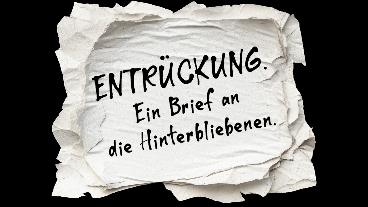 Entrückung - Ein Brief an die Hinterbliebenen