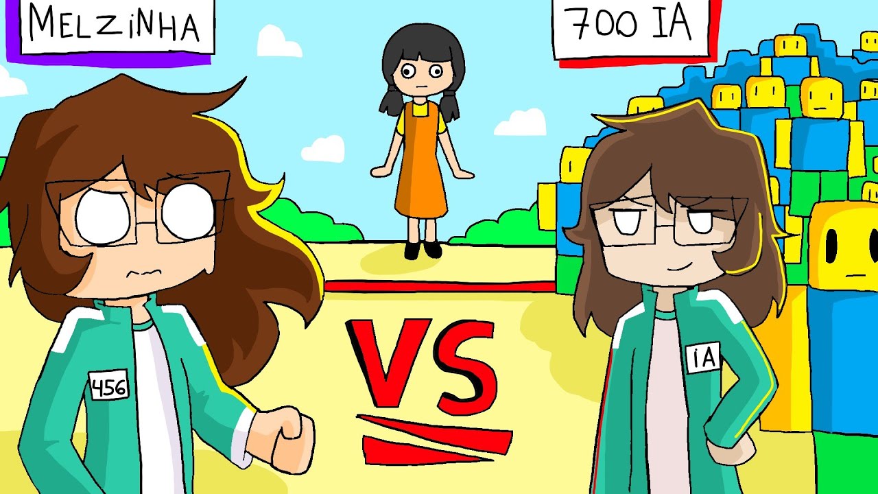 ⭕ ROUND 6... MELZINHA FALSA VOLTOU! ❌ (Roblox Round 6 Squid Game)