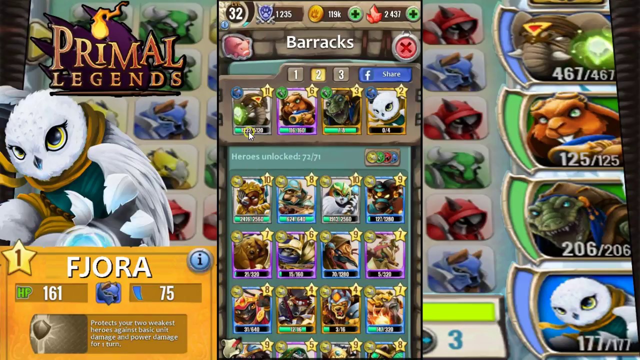 Primal Legends - Hero - Legendary Fjora - Oracle Owl!