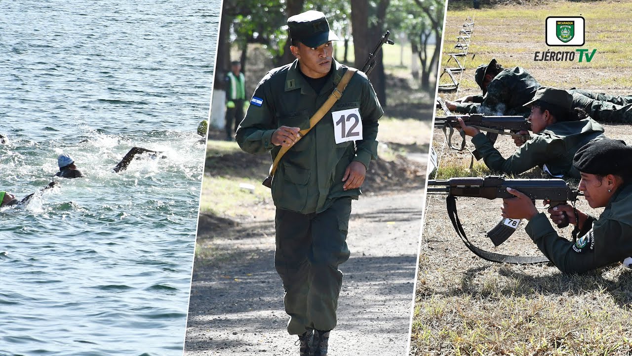 XXII Campeonato de Triatlón Militar del Ejército de Nicaragua
