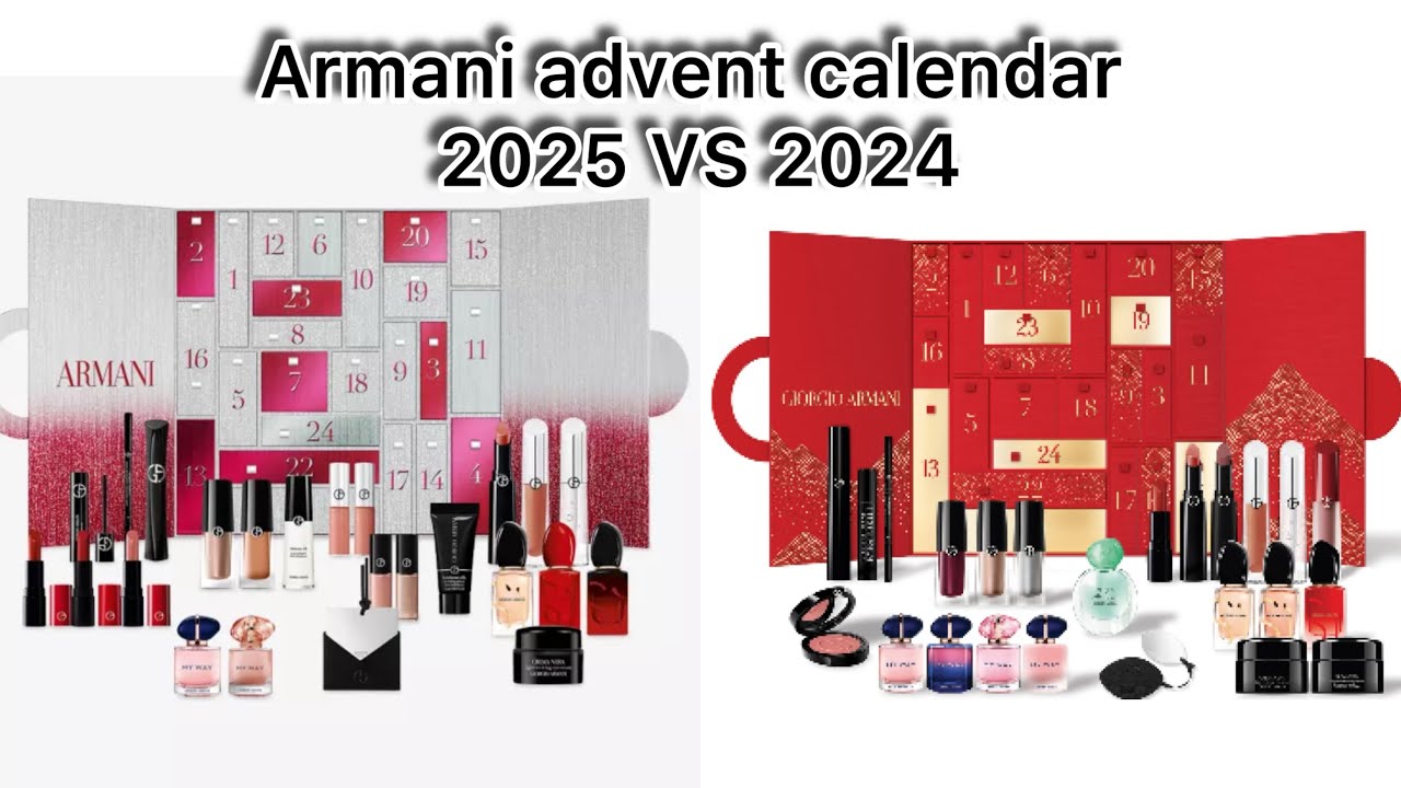 Адвент-календарь Armani Beauty 2025 и 2024. Какой из них стоит своих денег?