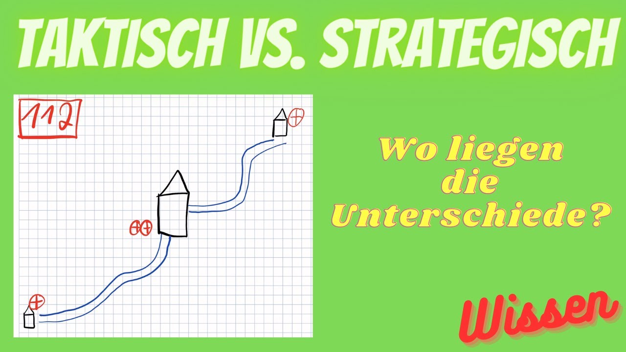 Taktisch vs. Strategisch - Was ist der Unterschied bei der Standortplanung einer Rettungswache?
