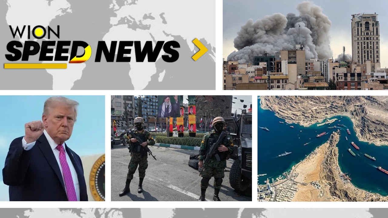 Trump: US Yet to Start Destroying, What's Left in Iran | WION SPEED NEWS