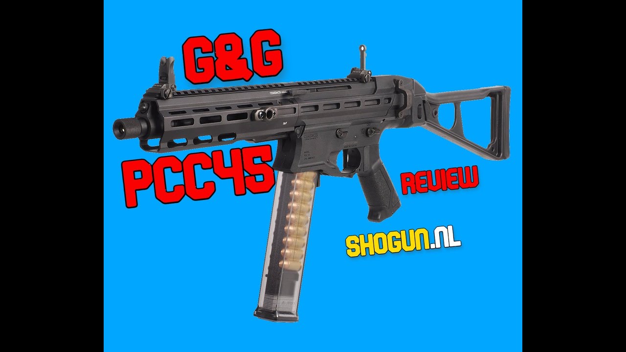 G&G PCC45 AEG | Airsoft Guns Unboxing From Shogun.NL