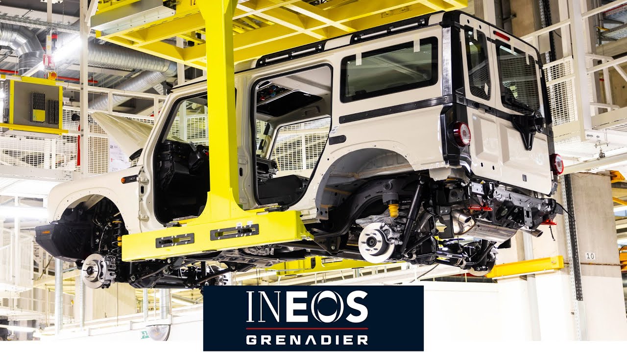 2022 INEOS Grenadier &ndash; Production Line at Hambach plant