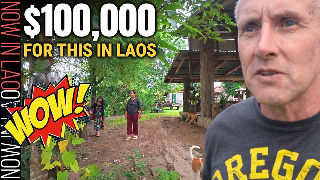 Mekong Riverfront Home FOR SALE in Beautiful Area of Laos not far from the Capital.. MAKE AN OFFER!!