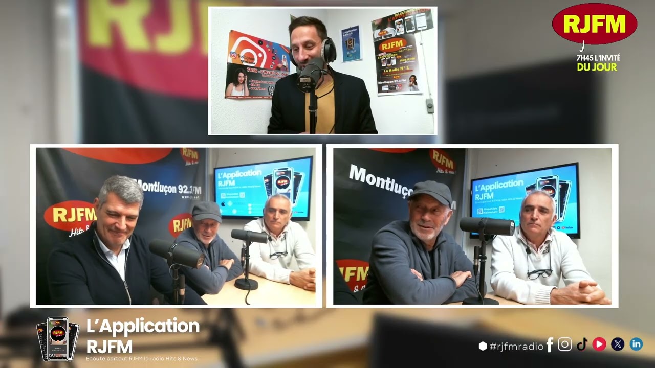 Cédric Chartier, Allain Lallier et Thierry Penthier pour le Trail de Lavault Sainte Anne 2026