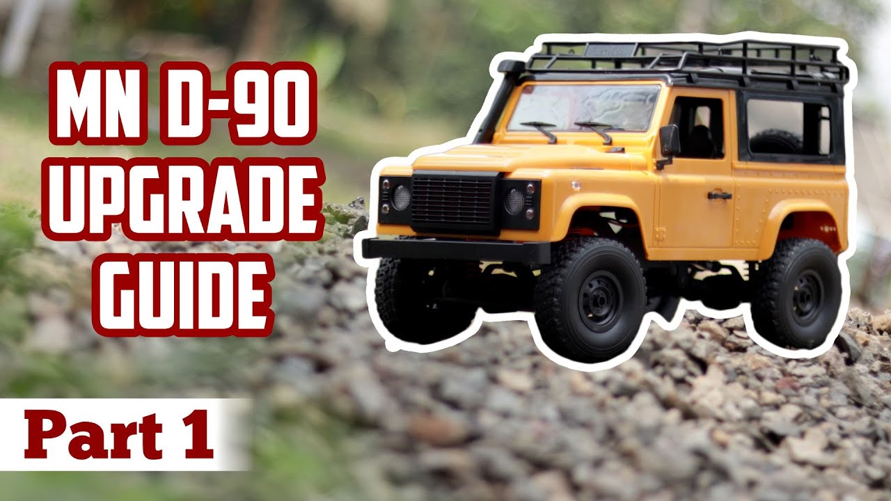 MN D90 UPGRADE | PART 1 | METAL AXLE & DRIVE SHAFT
