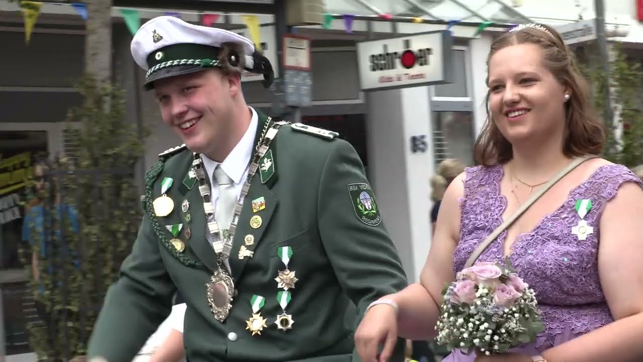 Schützenfest in Vechta 2022 - Festumzug Teil 1