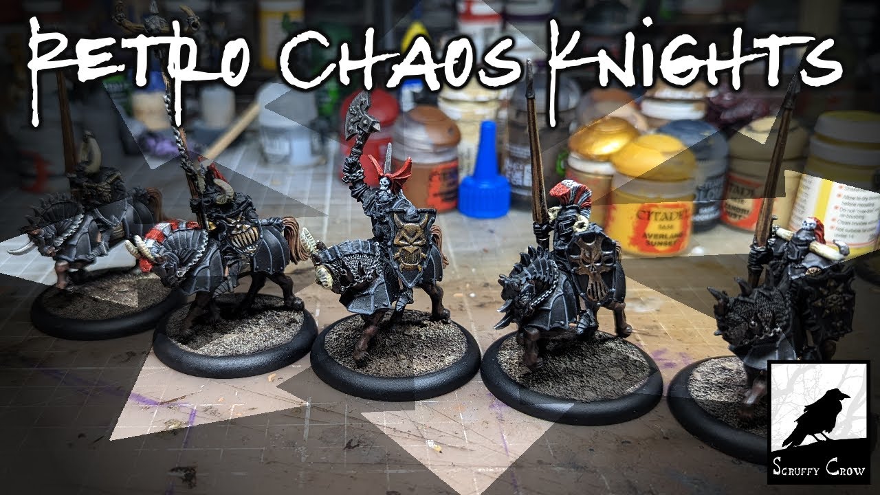 Lead Easy Restoration - Oldhammer Chaos Knights
