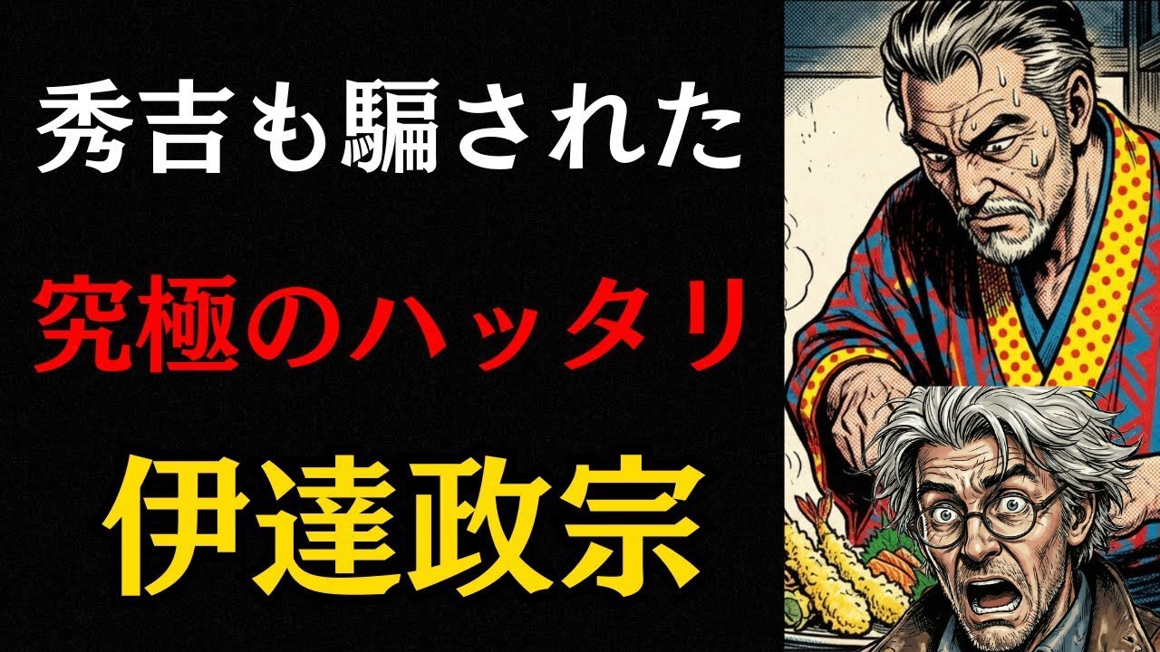 【伊達政宗】伊達政宗【99%処刑】遅刻で死刑確定の伊達政宗が、秀吉を「爆笑」させて許された方法が天才すぎる【歴史に学ぶ処世術】