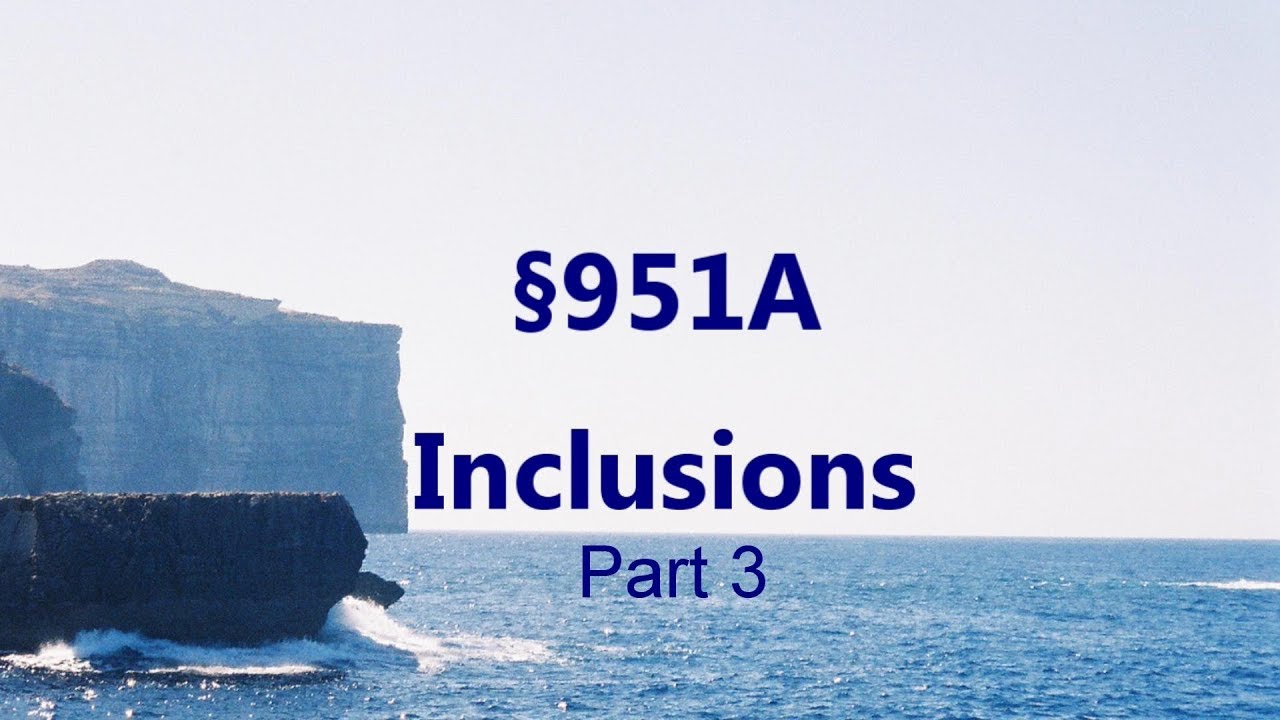 Simplified 951A part 3 FTC:  Deemed Paid Foreign Tax Credit