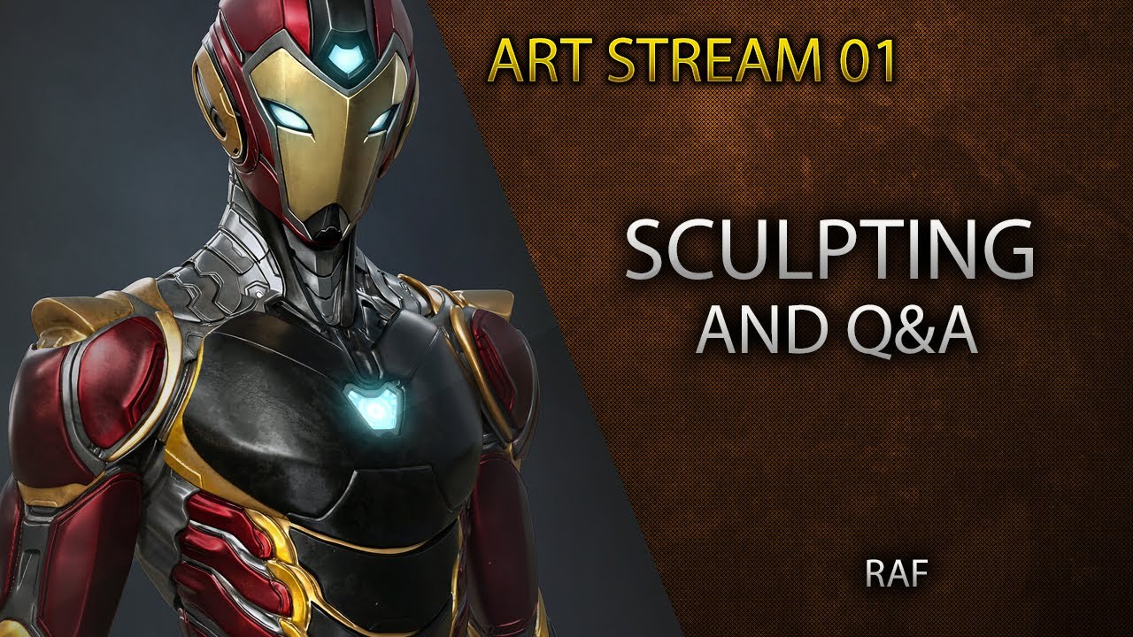 Art Stream 01 - Sculpting and Q&A
