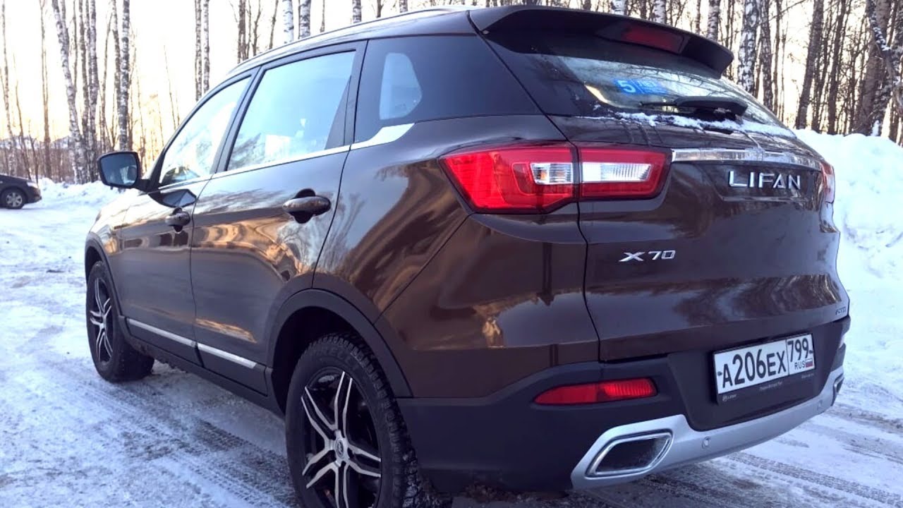 Взял Lifan X70 на 18 катках - втопил на трассе, как идет?