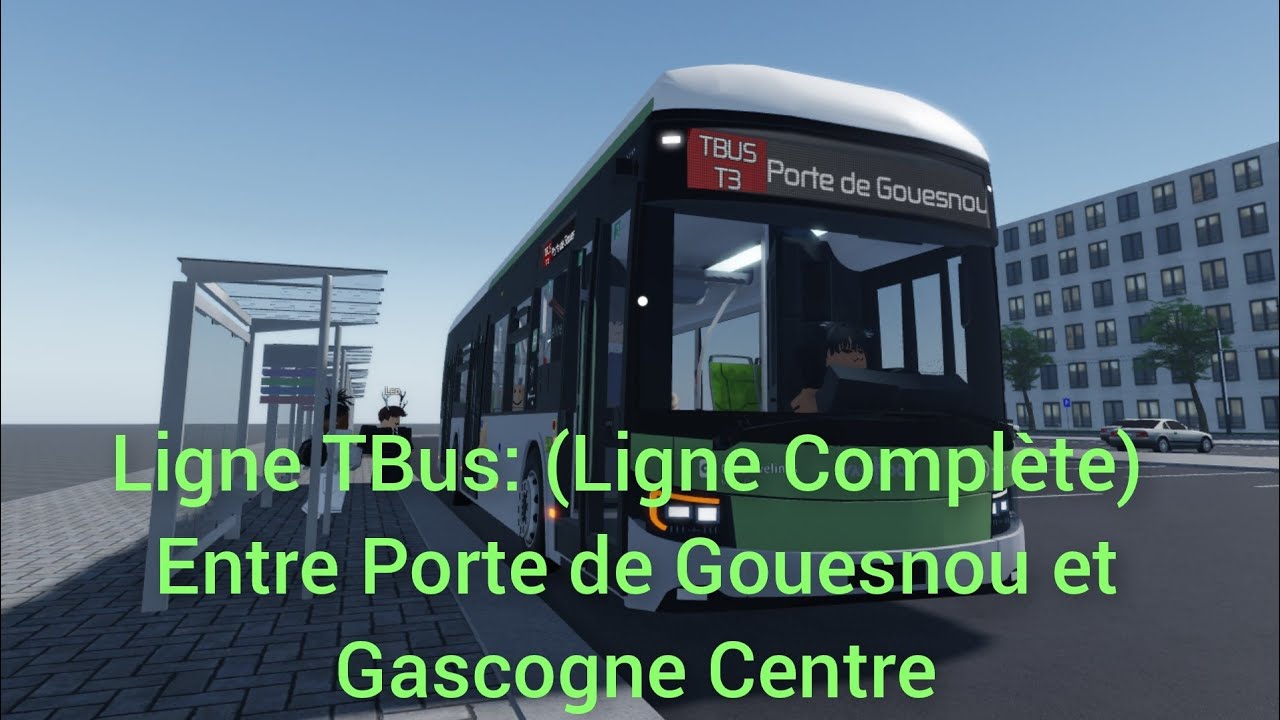 Ligne TBus: (Ligne Complète) Entre Porte de Gouesnou et Gascogne Centre