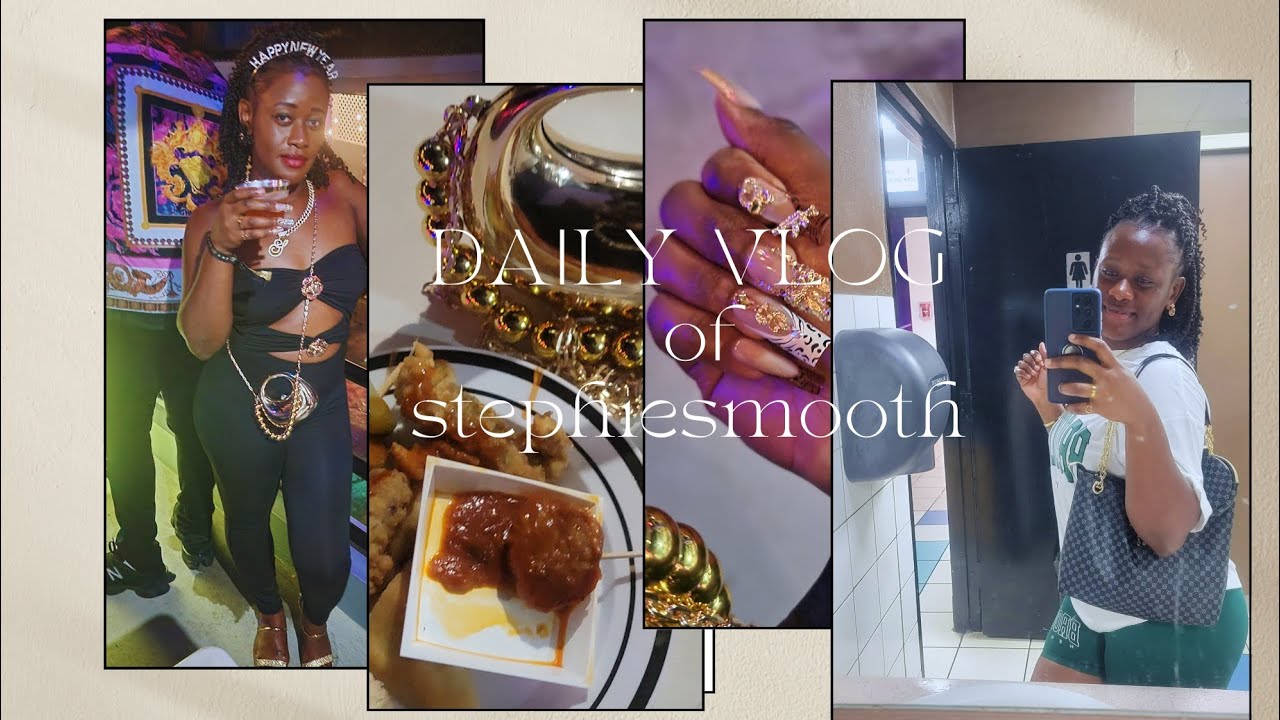 DAILY VLOG:OLD /NEW YEAR RECAP|BOYZIE AT ECSTATIC EVENT|NEW RESTAURANT 