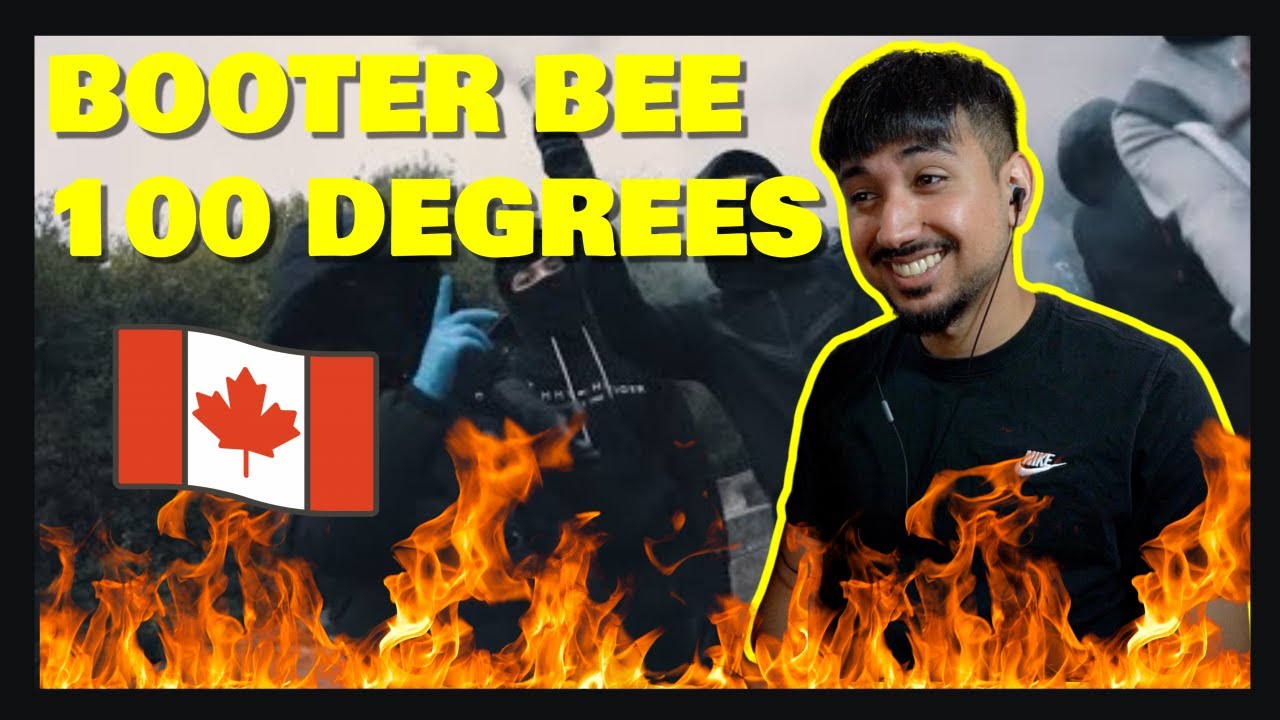 Booter Bee - 100 Degrees [Official Music Video] | CANADIAN REACTION