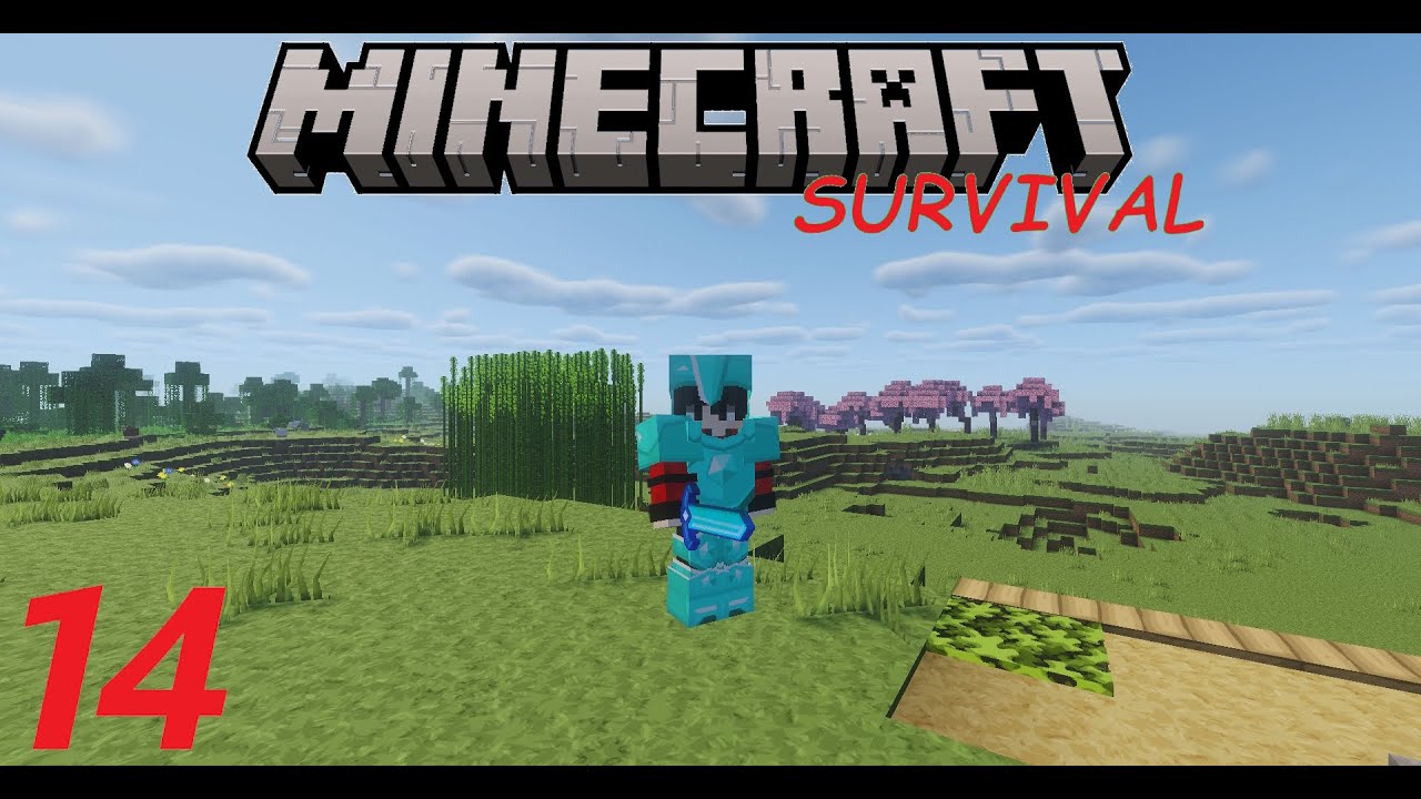 Minecraft Poradnik 1.21 - Diamentowa Zbroja i Caving po Więcej Surowców - Survival #014