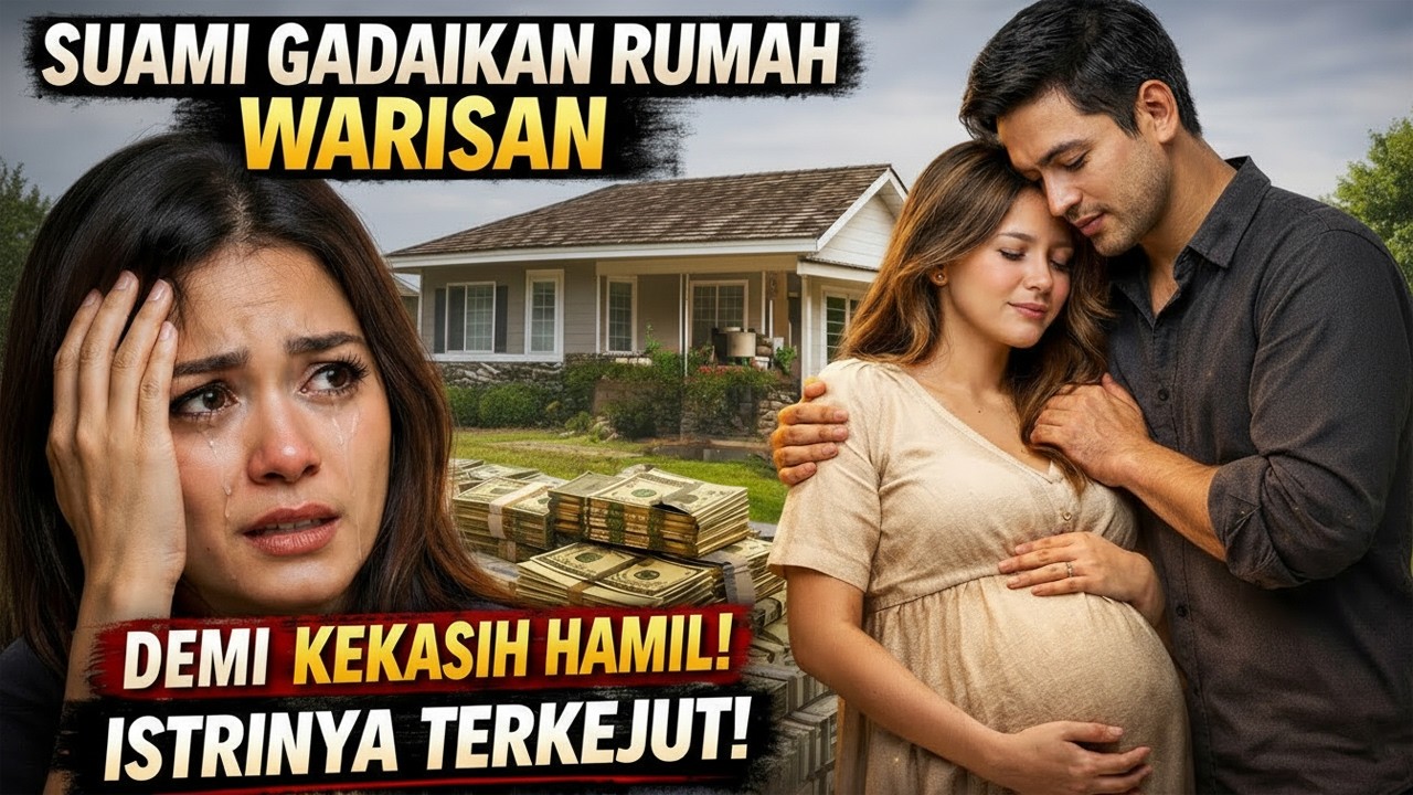 KISAH NYATA! Suami Menggadaikan Rumah Warisan Untuk Selamatkan Kekasih Hamilnya — Istrinya Terkejut