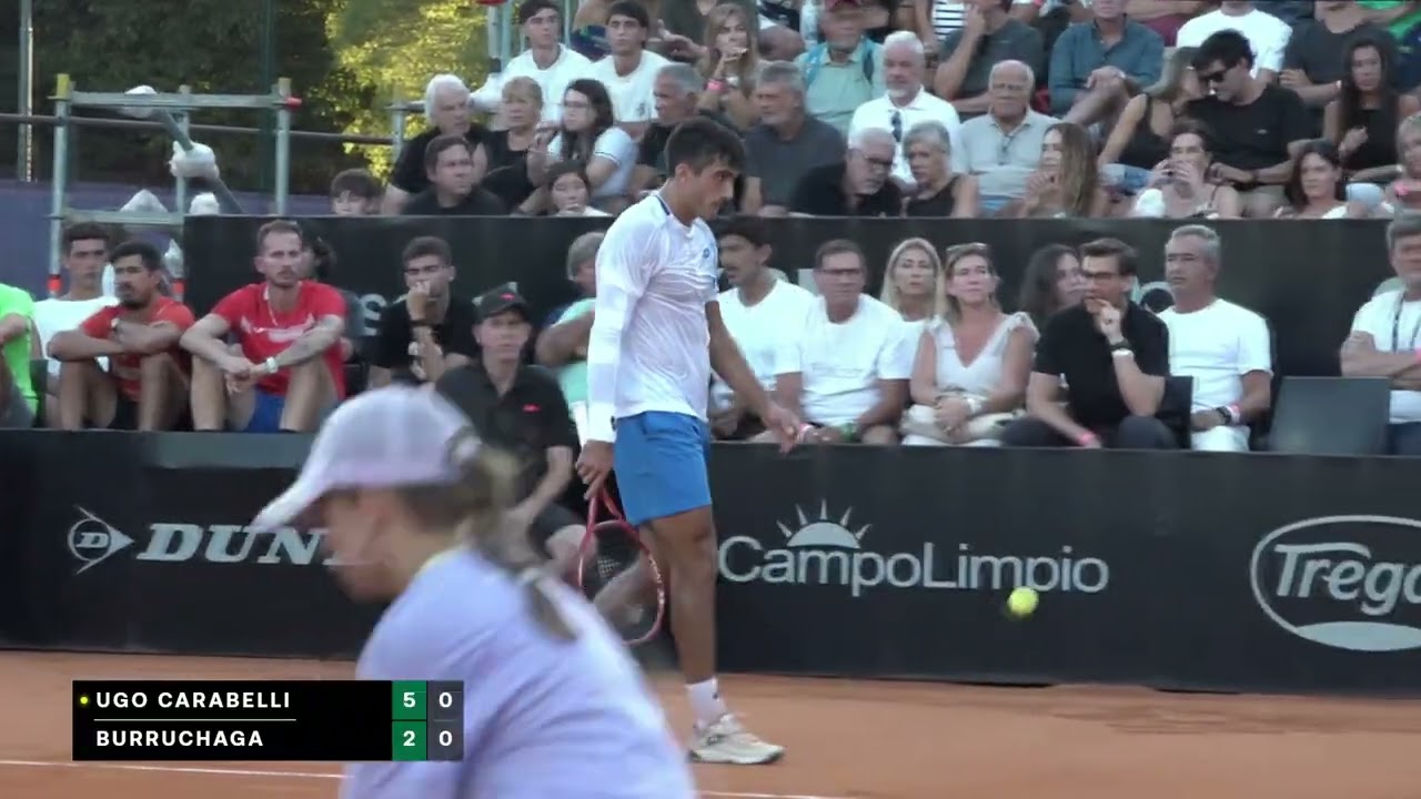 Highlights final Quini 6 Rosario Challenger Camilo Ugo Carabelli  vs Román  Burruchaga