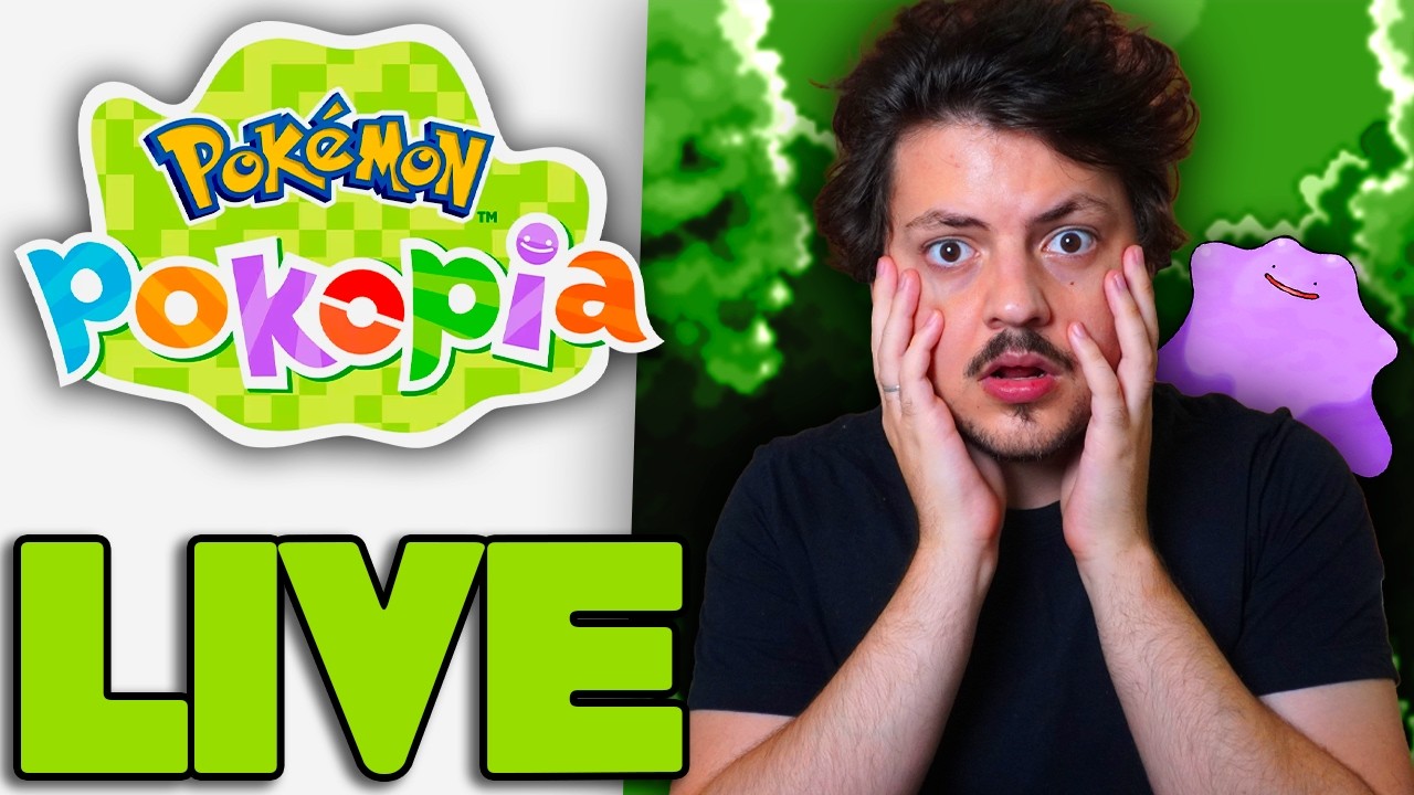 LANÇAMENTO DO POKOPIA: Stardew Valley de Pokémon!!! - Live 24
