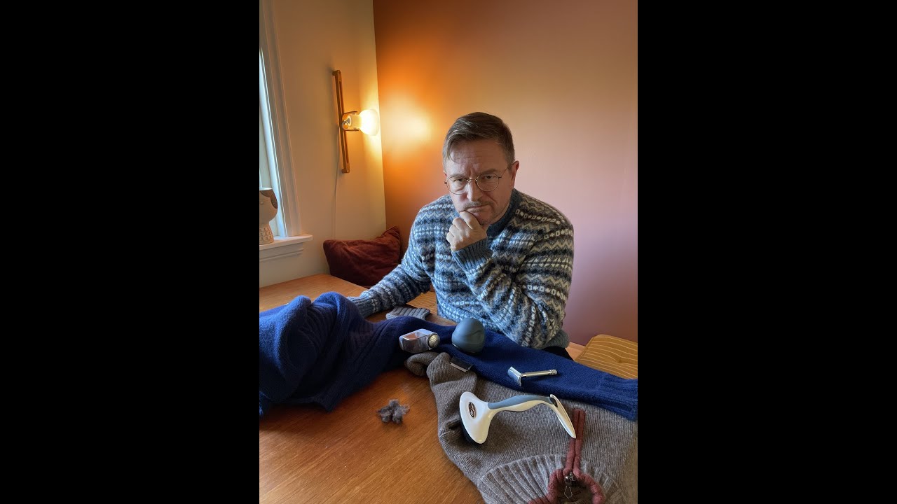 Removing pilling from your knitwear