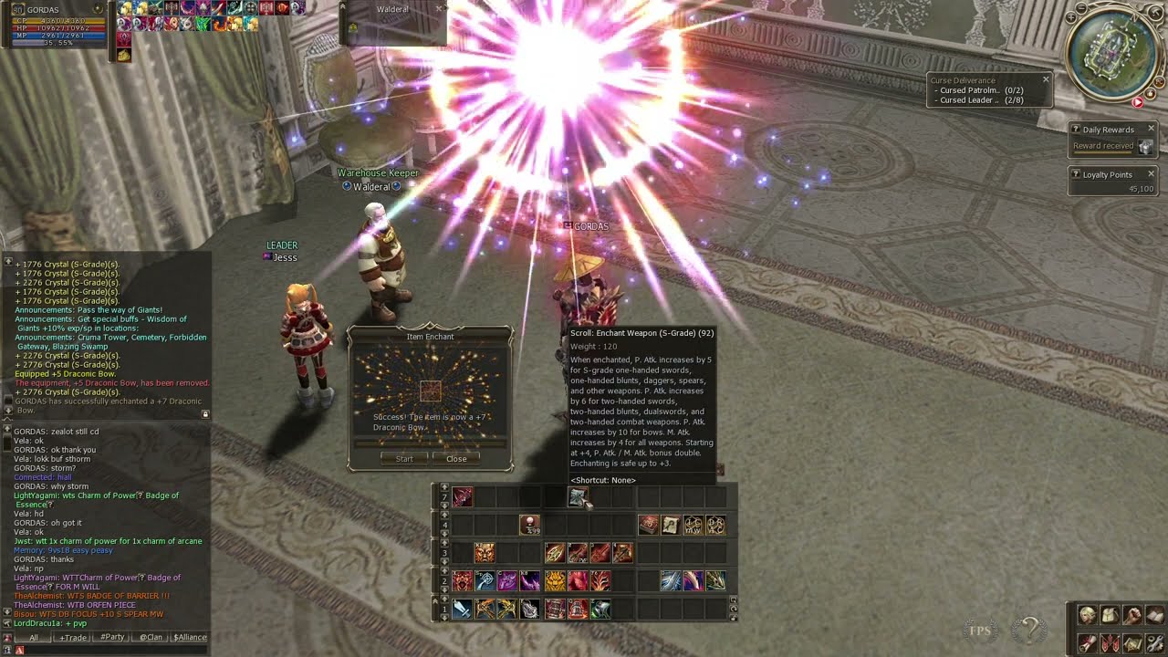 Lineage II: Enchant 10 Draconic Bows | L2Dex x50