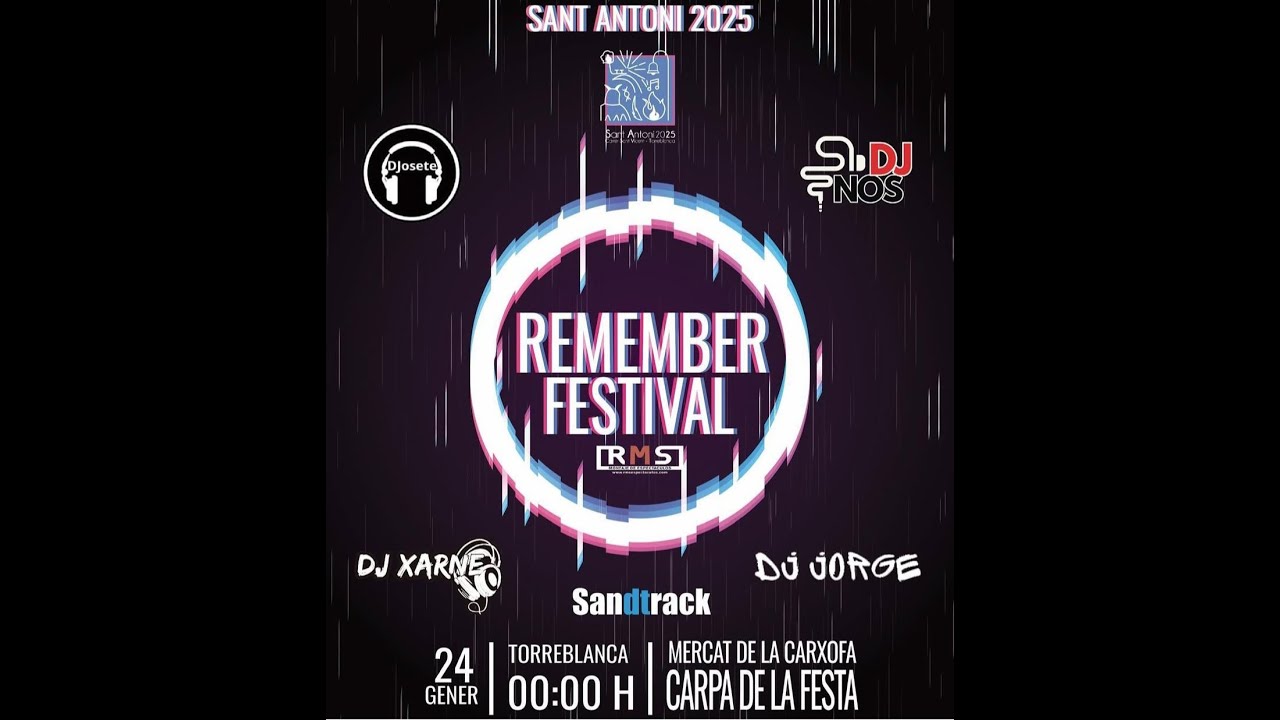 Sesion Remember Djosete -Sant Antoni 2025