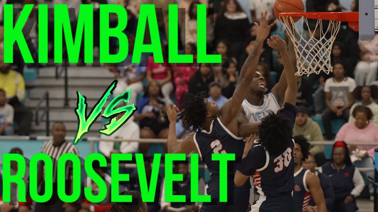 Kimball vs Roosevelt | Texas High School Basketball | DFW Hoops 