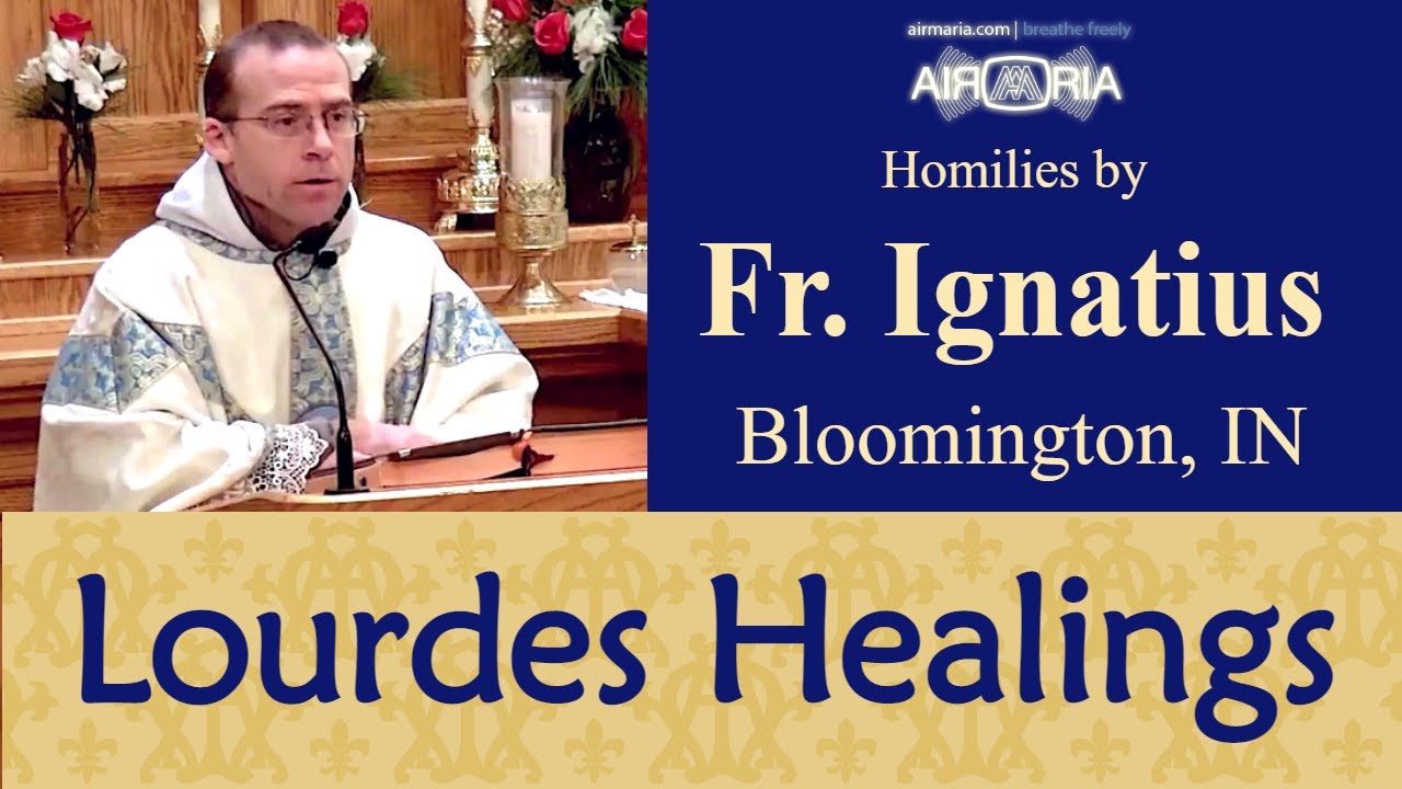 Mary's Intercession at Lourdes - Feb 11 - Homily - Fr Ignatius