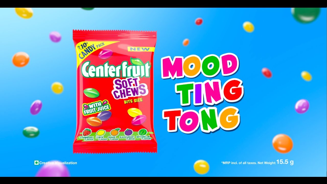 New Center Fruit Soft Chews Candy l Mood Ting Tong